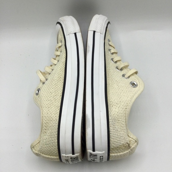 CONVERSE All Star Chuck Taylor OX Low Top Off White M5/W7 - Picture 13 of 13